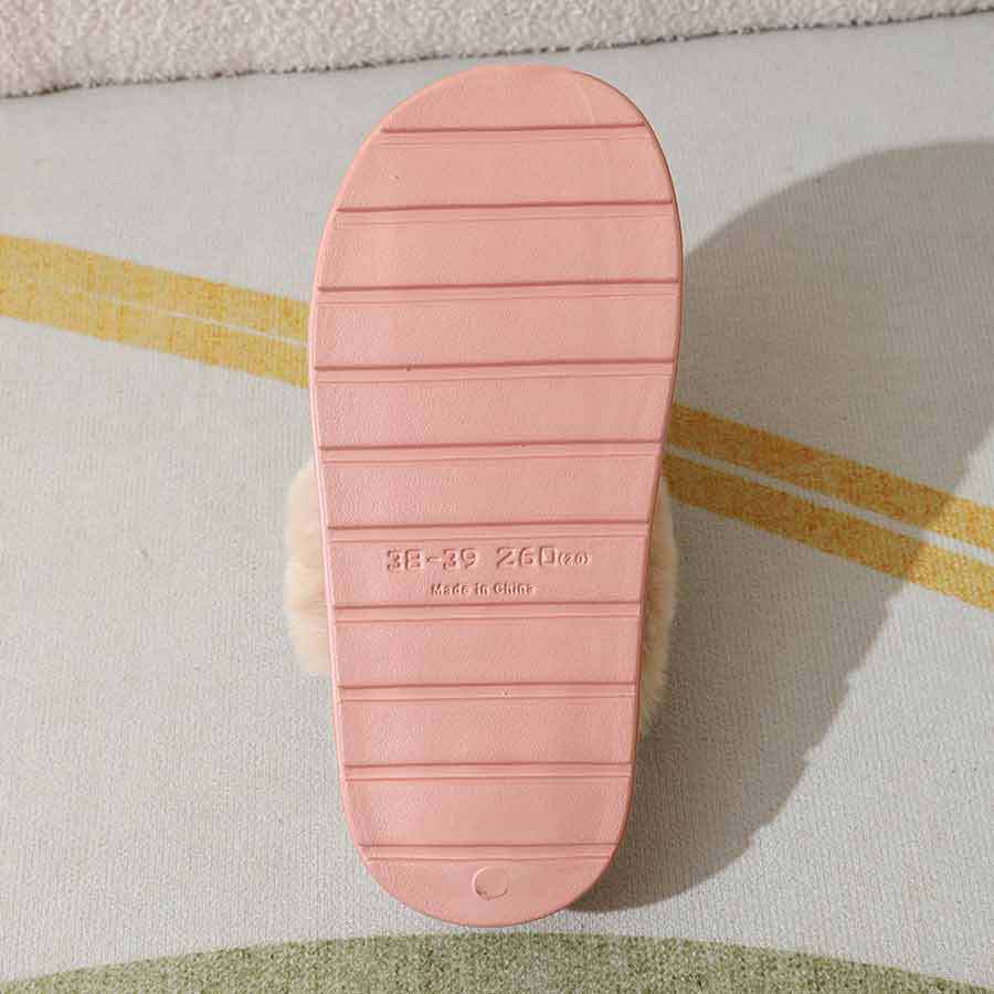 2024 new slippers fleece-lined thickened home warm thick-soled cotton shoes women's non-slip indoor winter plush cotton slippers