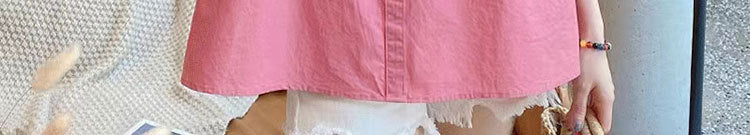 Picture processed summer solid color maternity short sleeve suit shorts suit