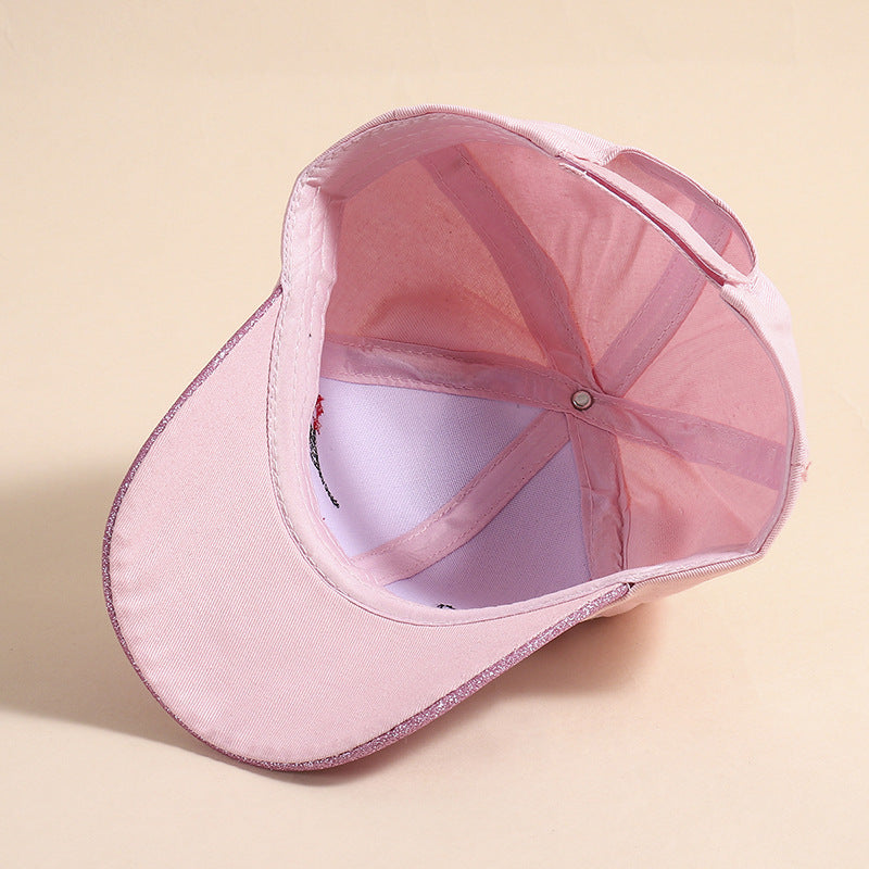 Cross-border Unicorn Children's Baseball Cap Baby Hat Spring and Autumn Festival Cross-border Foreign Trade Duck Tongue Hat