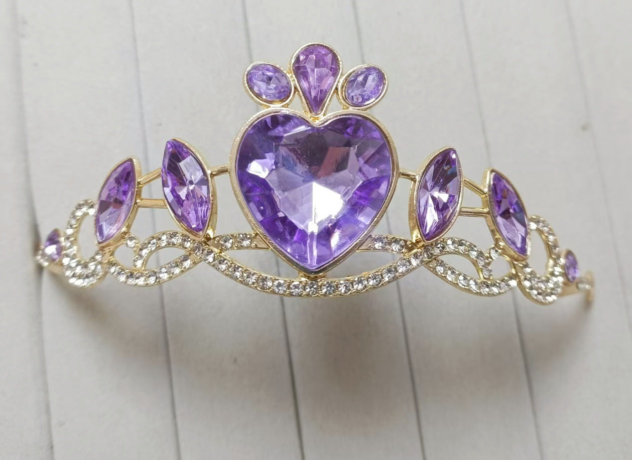Girls Crystal Crown Headband – BloomNest