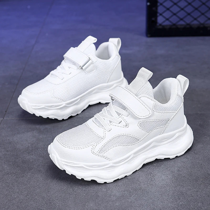 New Autumn Boy Sneaker White Children Casual Shoes Size 28-39 Comfortable Fashion Kids Tennis Boys Sports Shoes