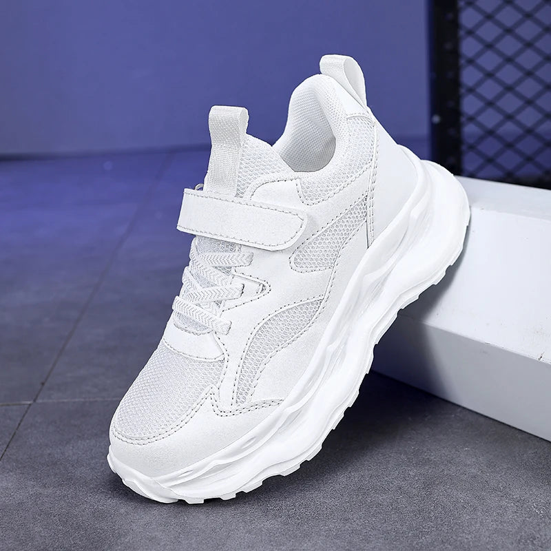 New Autumn Boy Sneaker White Children Casual Shoes Size 28-39 Comfortable Fashion Kids Tennis Boys Sports Shoes