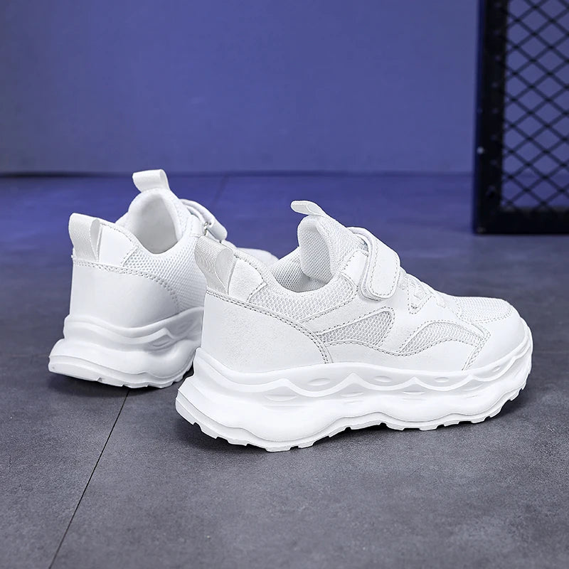 New Autumn Boy Sneaker White Children Casual Shoes Size 28-39 Comfortable Fashion Kids Tennis Boys Sports Shoes