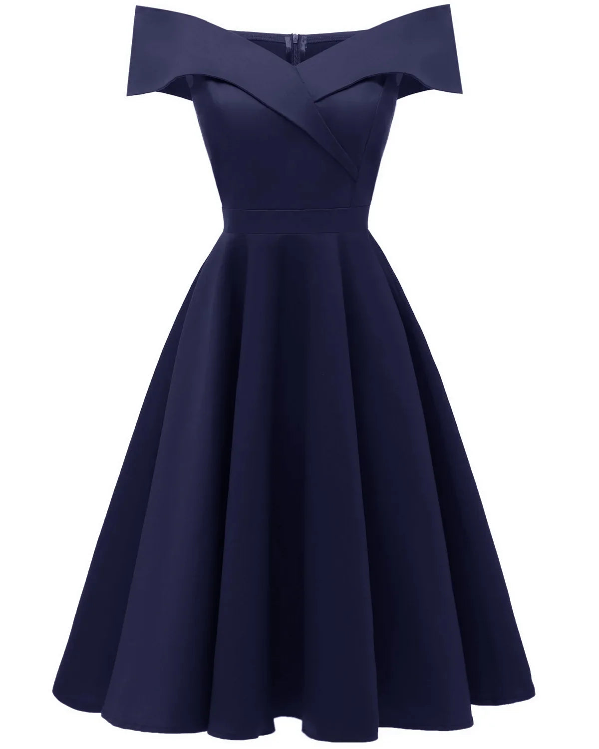 Women Vintage Rockabilly Midi Dress – BloomNest