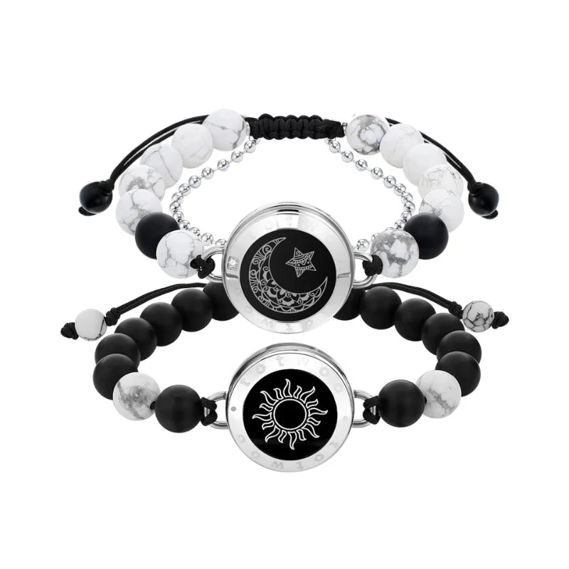 Totwoo Smart Couple Bracelets – Long Distance Touch Bluetooth Jewellery
