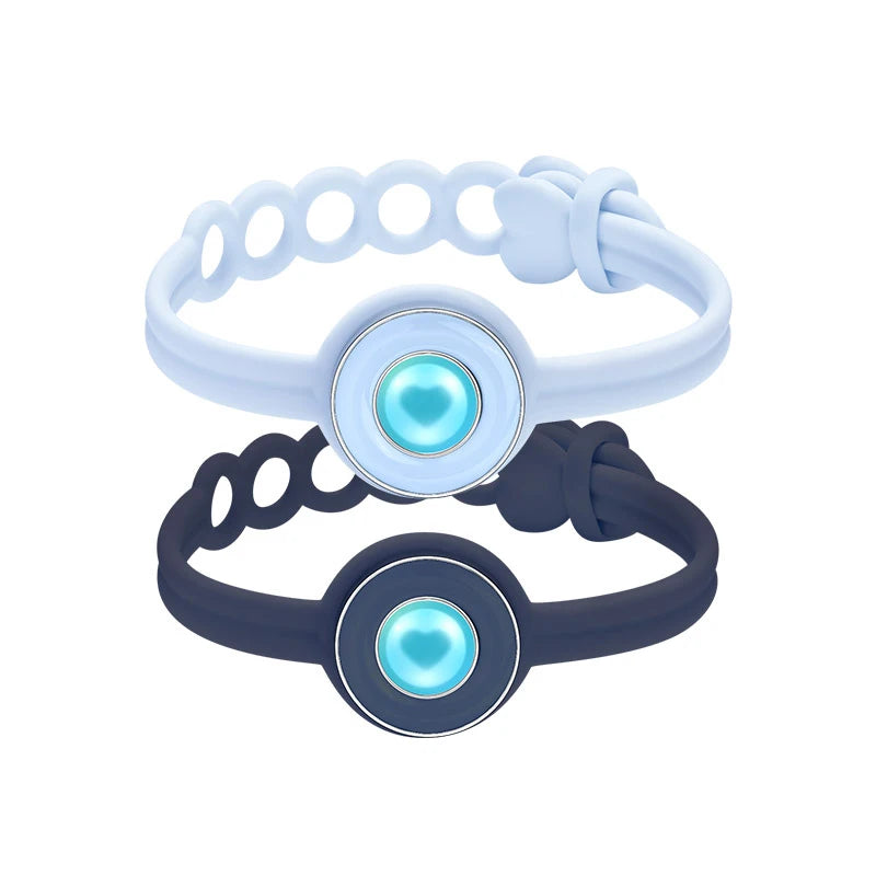 Totwoo Smart Couple Bracelets – Bluetooth Touch Jewellery Gift Set