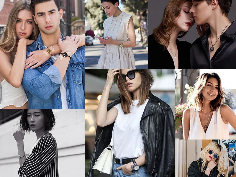 Totwoo Smart Jewelry for Couples Bluetooth Touch Bracelets with App Control Long Distance Romantic Gift for Girlfriend
