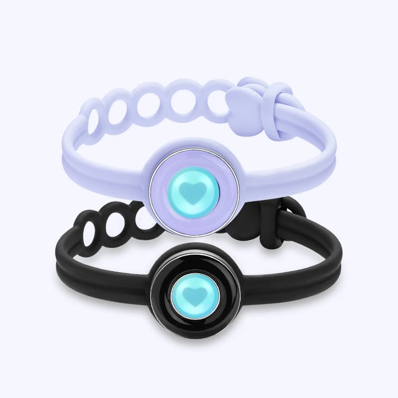 Totwoo Smart Couple Bracelets – Bluetooth Touch Jewellery Gift Set